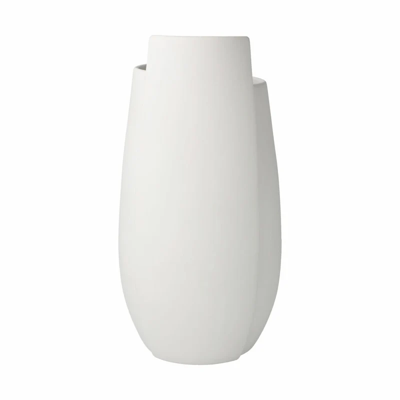 Goebel Vase Ova, Biskuit-Porzellan, Biskuit weiß, 21 cm, 14005791