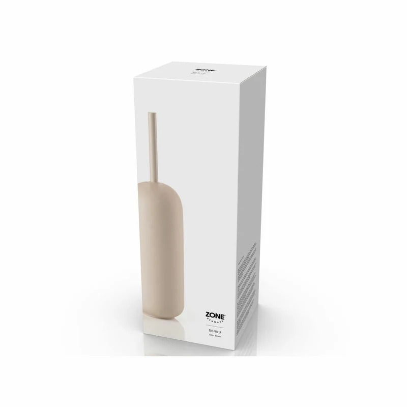 Zone Denmark Toilettenbürste Sensu Sand, WC-Bürste, Beton, Natur, 41 cm, 34958