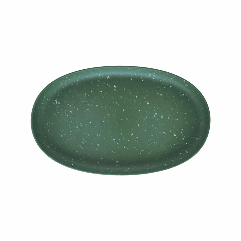 Hachiman Pflanztopfuntersetzer Eco Oval 400, Polypropylen, Grün, 243182