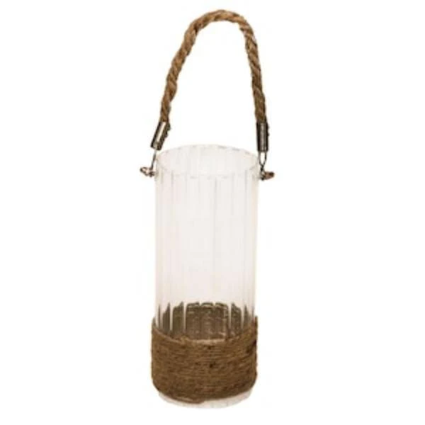 Glass Cylinder Vase 18 cm