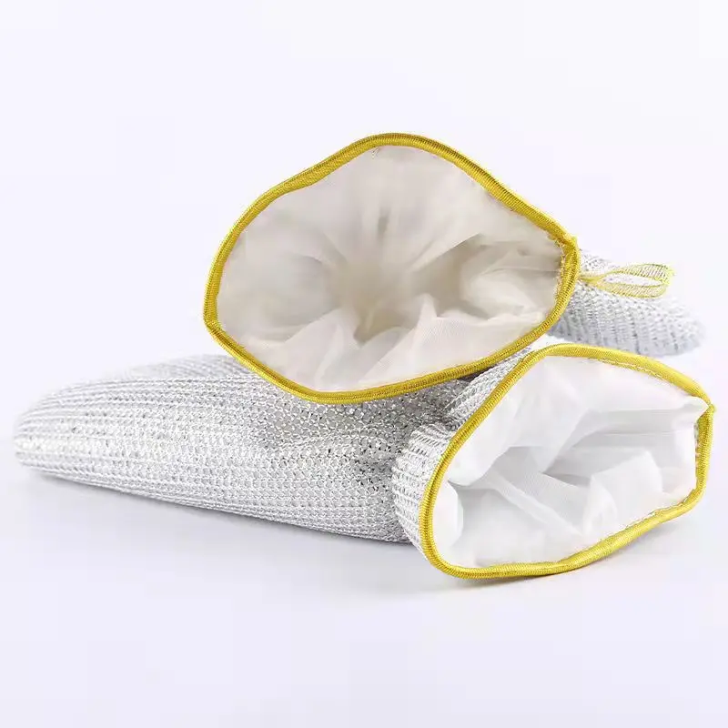 Heavy Duty Steel Wire Dishwashing Cleaning Gloves