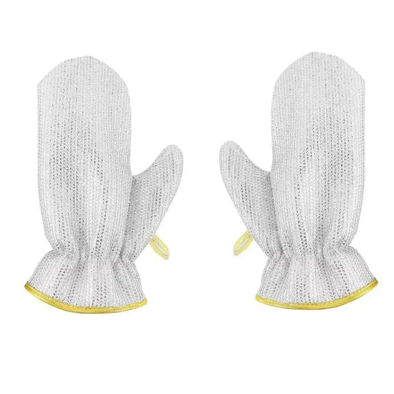 Heavy Duty Steel Wire Dishwashing Cleaning Gloves