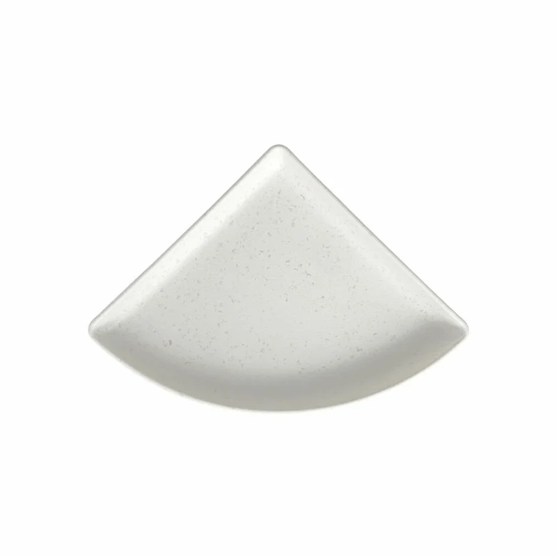 Hachiman Eck-Platztopfuntersatz Eco Plate 200, Polypropylen, Weiß, 243014