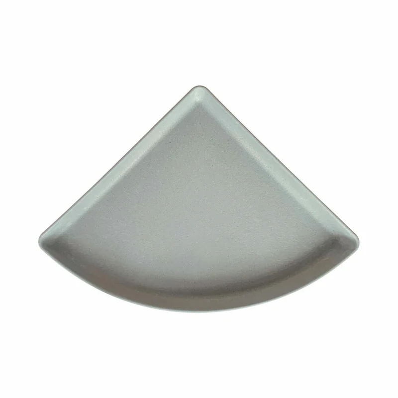 Hachiman Eck-Platztopfuntersatz Eco Plate 260, Polypropylen, Grau, 243052