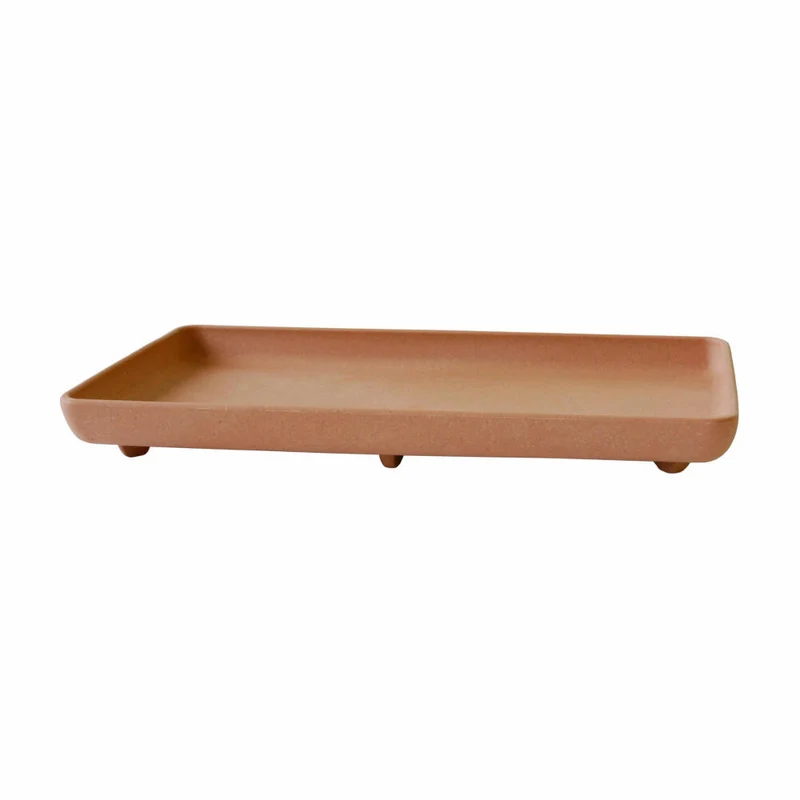 Hachiman Pflanztopfuntersetzer Eco 300 Rechteckig, Polypropylen, Terrakotta, 213772