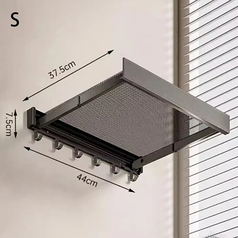 Ultra Suction Expandable Towel Storage Organizer Rack