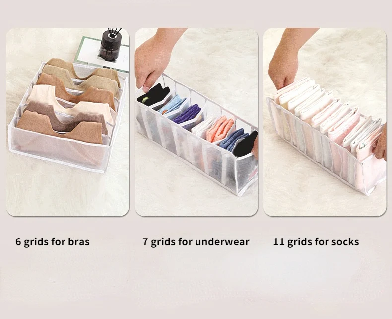 Socks Organizer Box 11 Grids