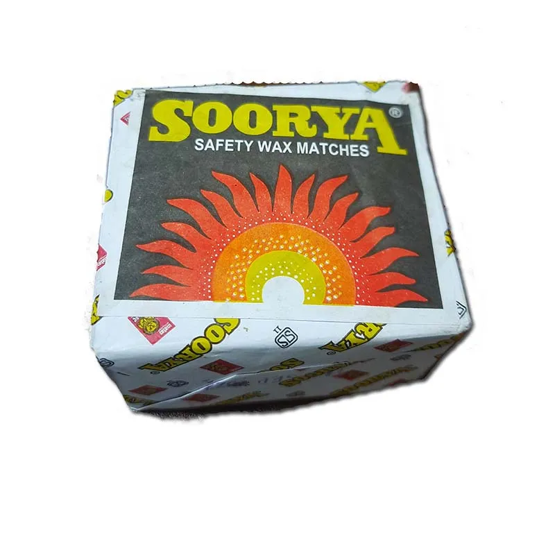 Soorya Safety Wax Matches 12 Boxes