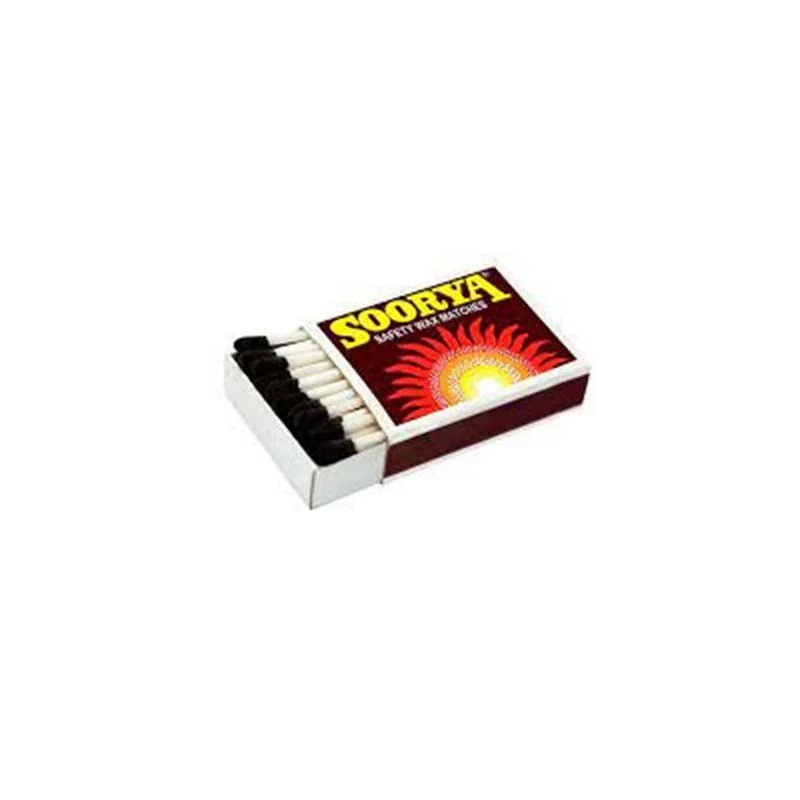 Soorya Safety Wax Matches 12 Boxes