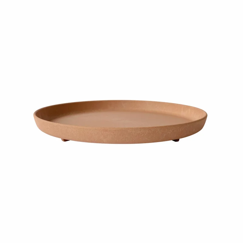 Hachiman Pflanztopfuntersetzer Eco 10 Rund, Polypropylen, Terrakotta, 30.2 cm, 242727