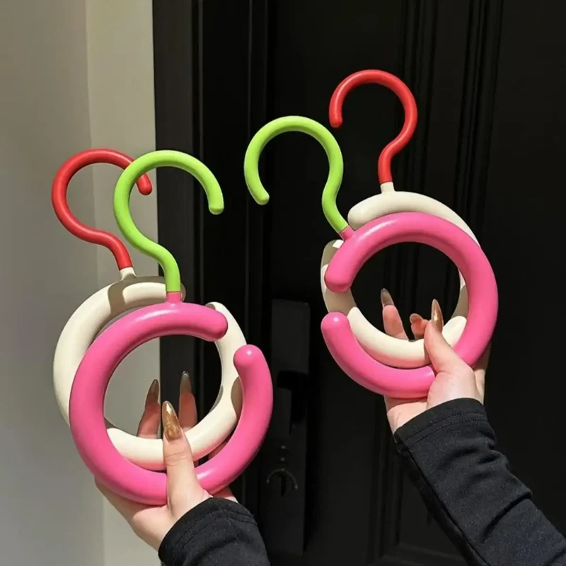 2pcs Rotating Multi-Hook Closet Organizer Hanger
