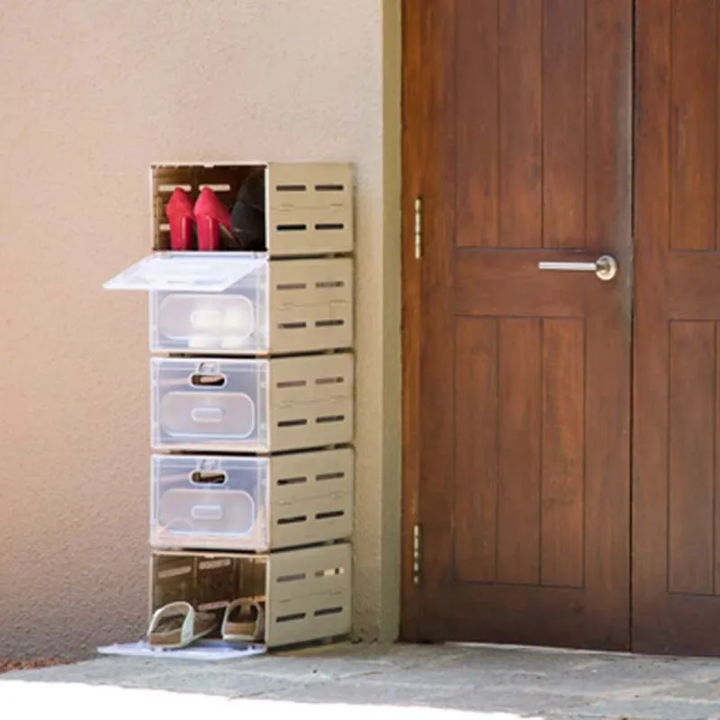 5 PCS Modular Flex Shoe Rack
