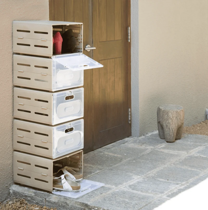 5 PCS Modular Flex Shoe Rack