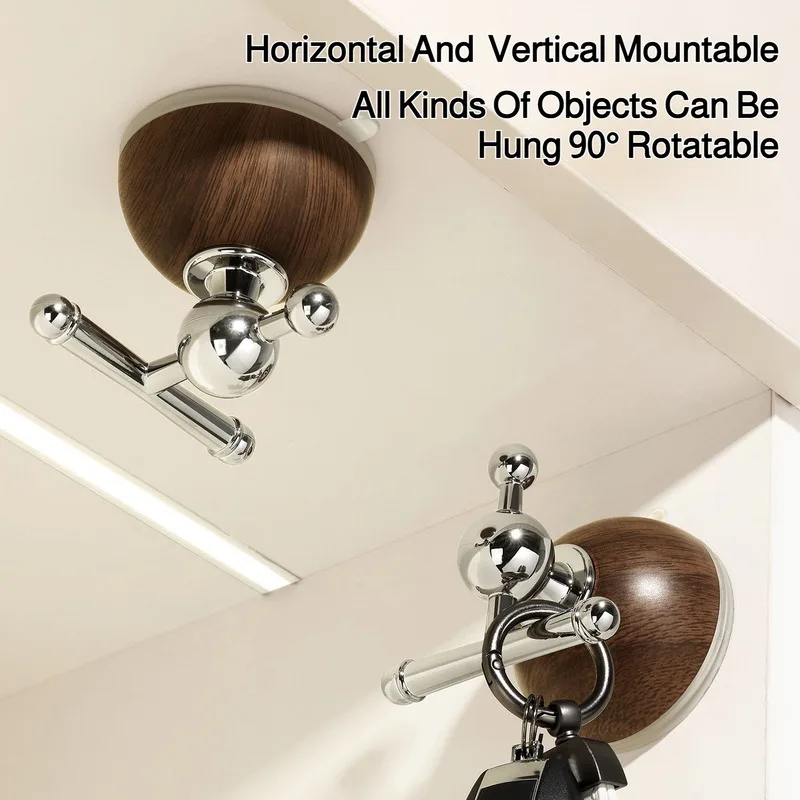 Punch-Free Quick Hang Wall Suction Cup Hook