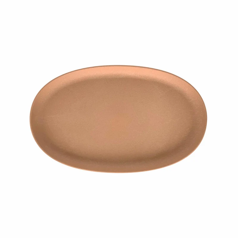 Hachiman Pflanztopfuntersetzer Eco Oval 400, Polypropylen, Terrakotta, 243120
