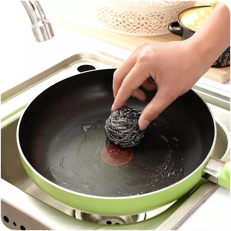 OKS Multi Purpose Stainless Steel Scourer 2 + 2 PCS