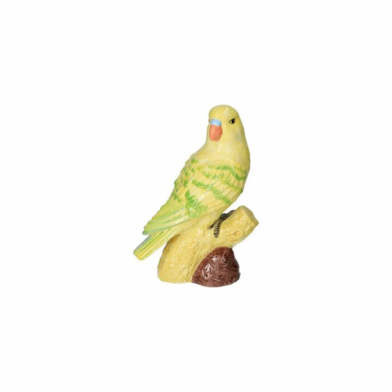 Gift Company Deko-Papagei Mignon, Dekofigur, Skulptur, Dolomit, Gelb, H 27.5 cm, 1222101010