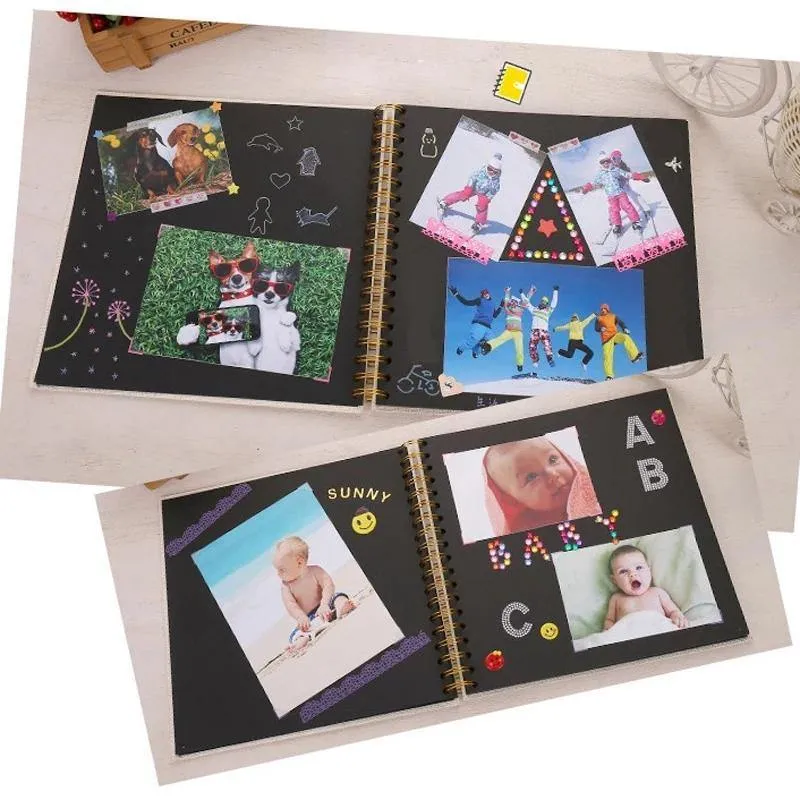 Baby Memory Book Photo Album Gift 7 x 7 inch