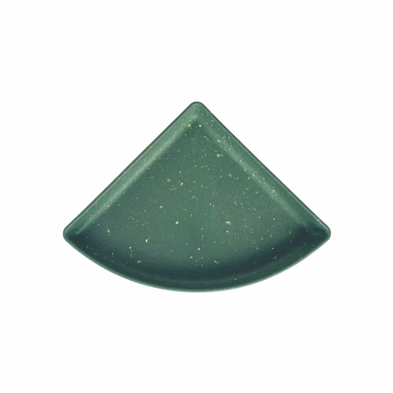 Hachiman Eck-Platztopfuntersatz Eco Plate 200, Polypropylen, Grün, 243021