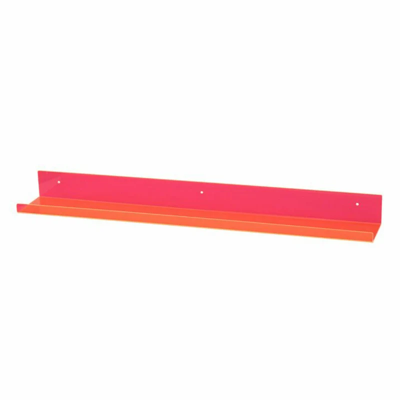 Gift Company Wandregal Tokio, Hängeregal, Bücherregal, Acryl, Orange, L 80.9 cm, 1236705013