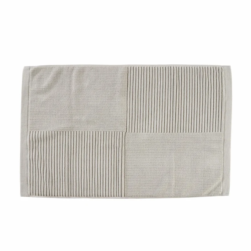 Zone Denmark Badematte Classic Soft Grey, Baumwolle, Grau, 80 x 50 cm, 34971