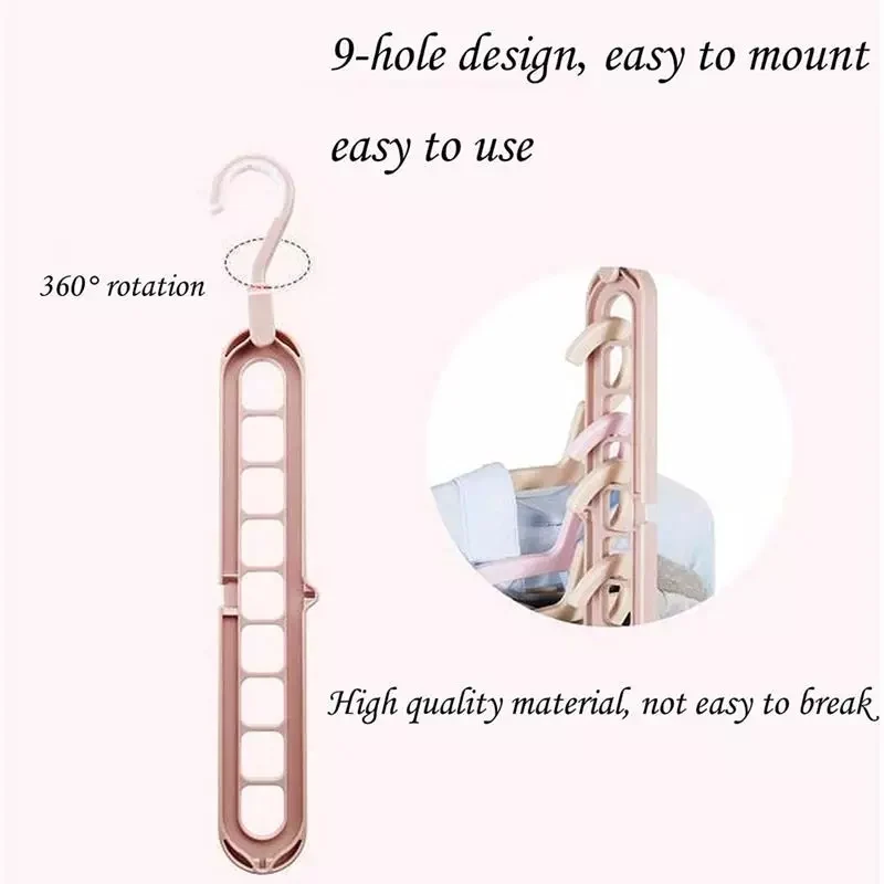 Magic Space Saving Clothes Hanger Multi-Port Organizer