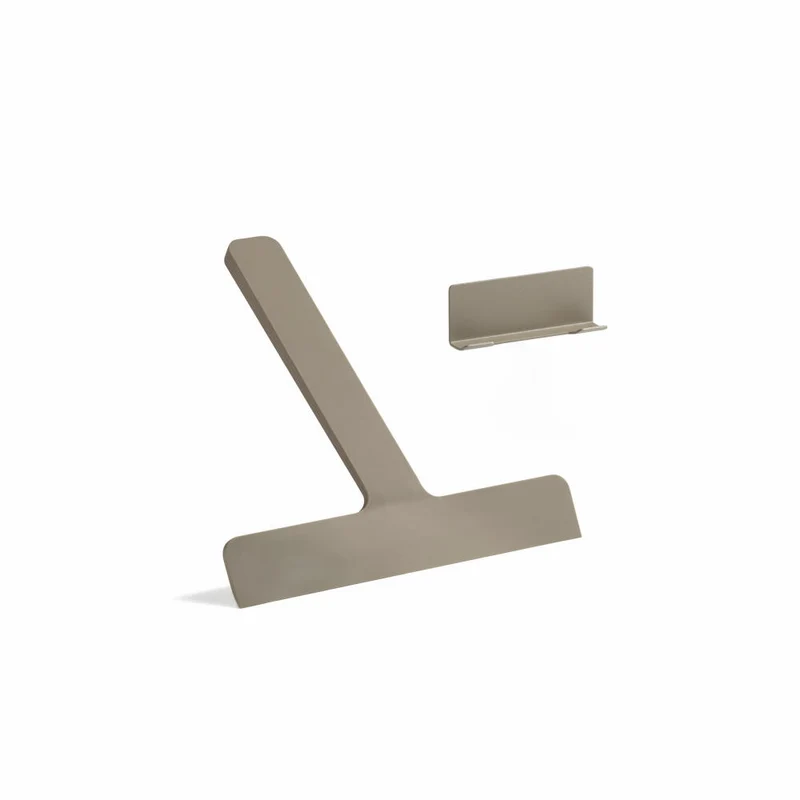 Zone Denmark Duschabzieher mit Halter Ume Taupe, Duschwischer, Silikon, Braun, 35013