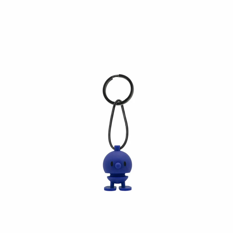 Hoptimist Schlüsselanhänger Bumble Dark Blue, Silikon, Blau, 3 cm, 35826