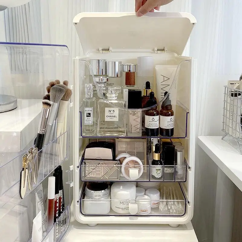 Beauty Makeup Organizer Magnetic Storage Box