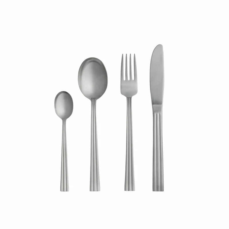 Gense Besteck-Set Thebe Edition 2024 16-tlg., Messer, Gabeln, Löffel, Rostfreier Stahl 18/10, 34296