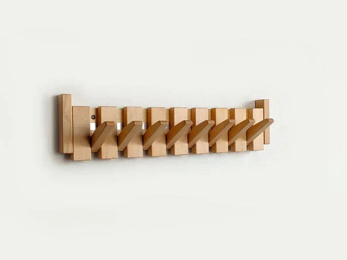 Porte Manteaux Mural Piano en Bois - Élégant et Pratique