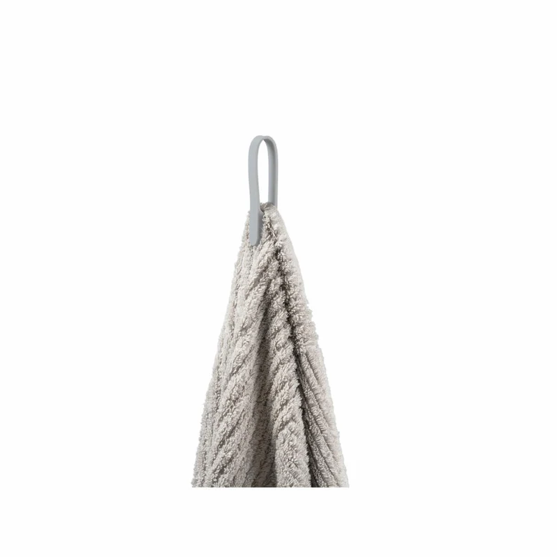 Zone Denmark Handtuchhalter Loop Magnet 2er Set Gull Grey, Silikon, Grau, 34873
