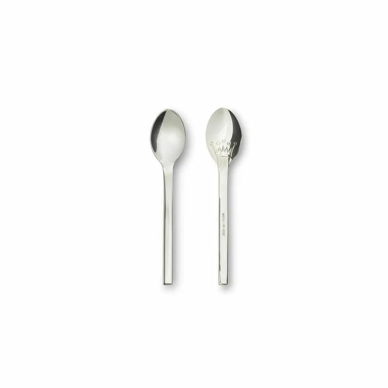 Gense Kaffeelöffel Kungasilver Leonore, Besteck, Löffel, Silber 830, 12.4 cm, 20167
