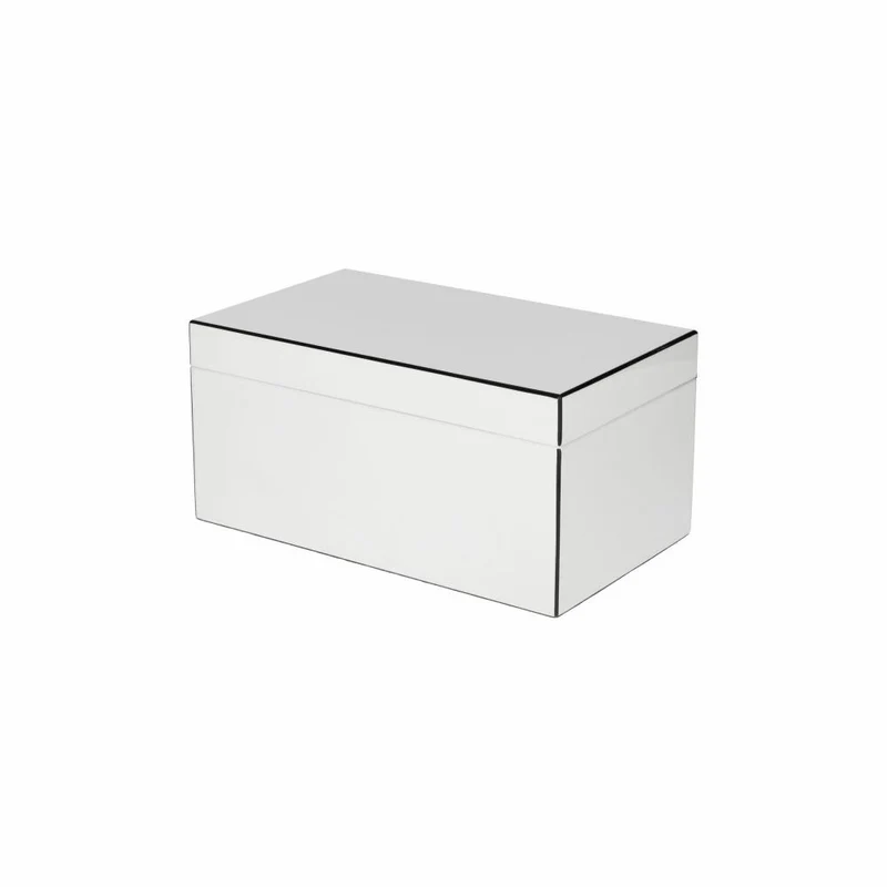 Gift Company Schmuckbox Tang M, Schmuckkasten, Schmucktruhe, MDF, Weiß, 28 x 17 cm, 1212204001