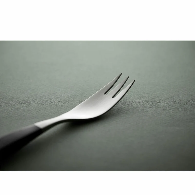 Gense Gabel Focus de Luxe, Besteck, Tafelgabel, POM-Kunststoff, 18/8 Edelstahl, 20 cm, 20485