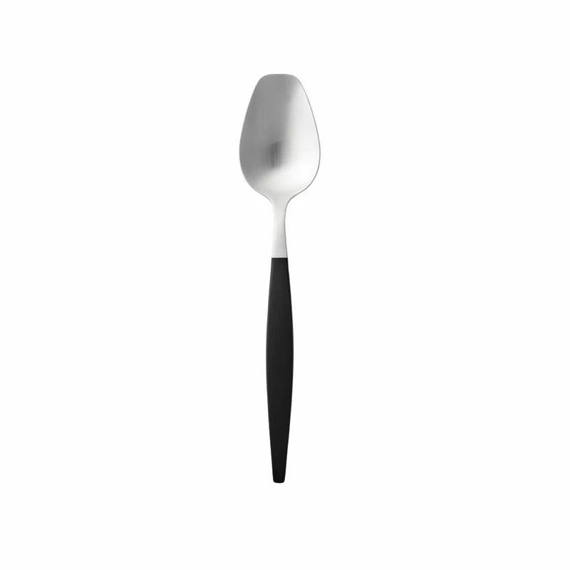 Gense Salatbesteck Focus de Luxe 2-tlg., Salatlöffel, Salatgabel, POM-Kunststoff, 18/8 Edelstahl, 26.8 cm, 20487