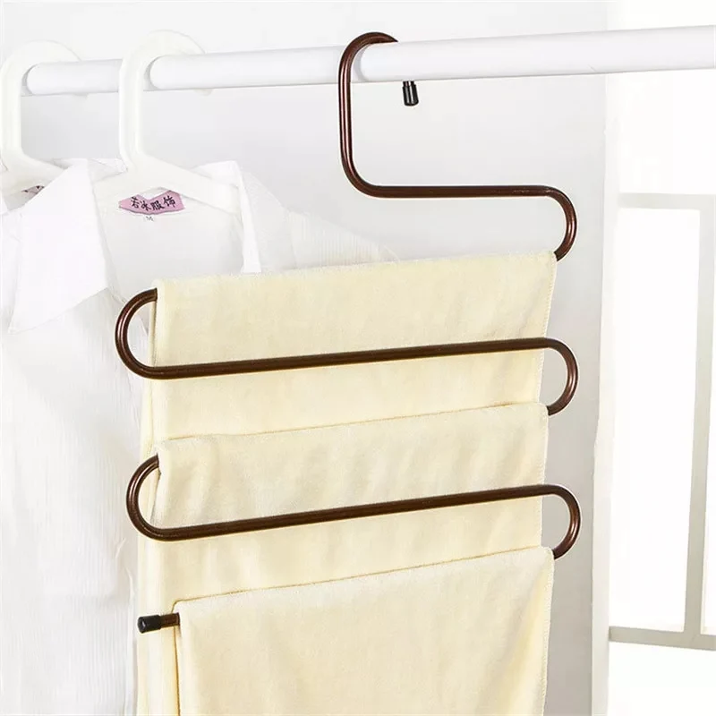 S Type Trouser Hanger Steel