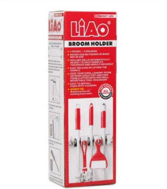 LIAO Mop & Broom Holder