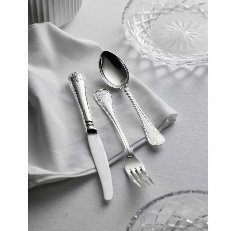 Gense Vorspeisenmesser Gammal fransk, Besteck, Messer, Silber 830, 21 cm, 20181