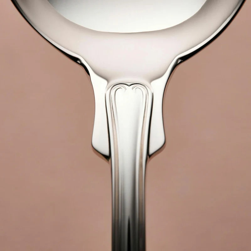 Gense Dessertlöffel Gammal fransk, Besteck, Löffel, Silber 830, 18.3 cm, 20183