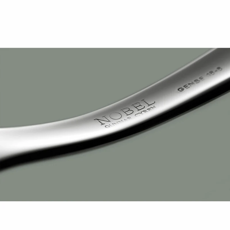 Gense Fischgabel Nobel, Fischbesteck, 18/8 Edelstahl, 18.8 cm, 20642