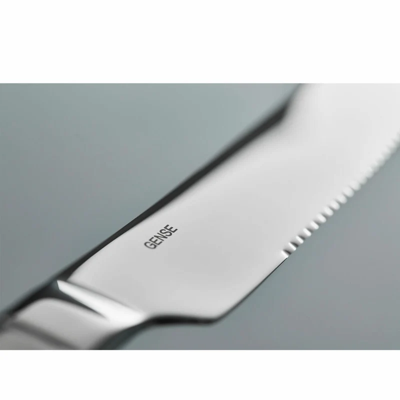 Gense Messer Rejka, Besteck, Tafelmesser, 18/8 Edelstahl, 22 cm, 20653