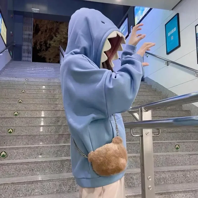 Shark Attack Cozy Hoodie