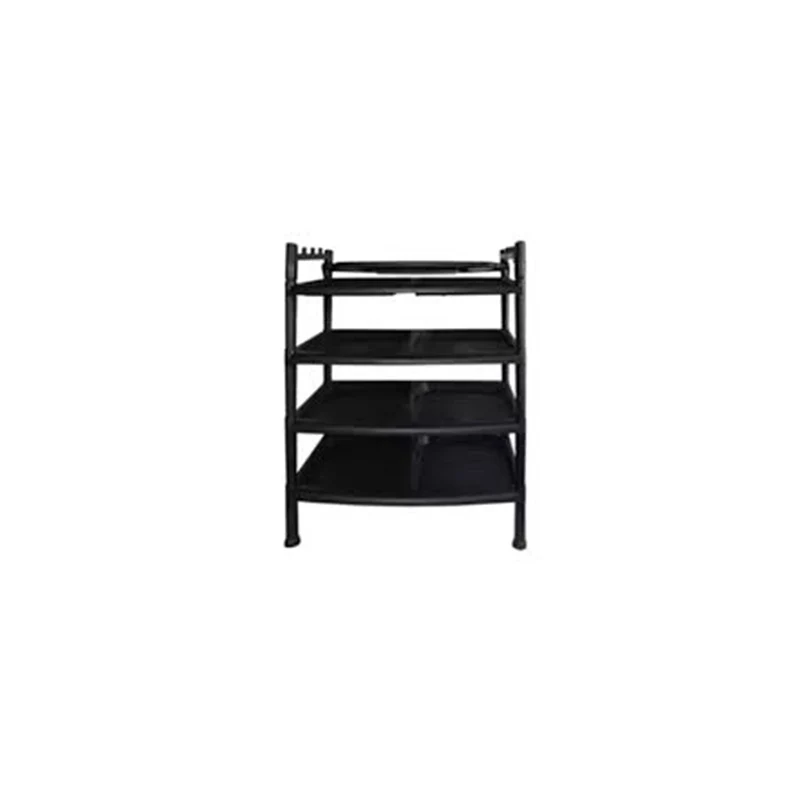 Phoenix Plastic 4-Tier Shoe Rack Storage Organizer