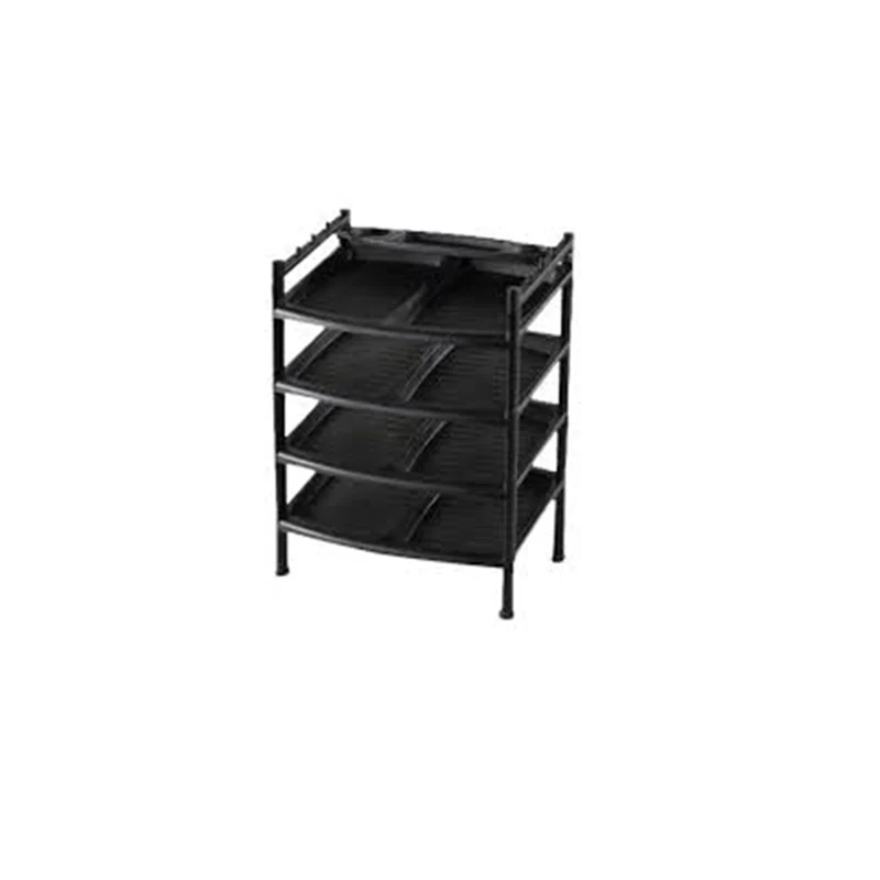 Phoenix Plastic 4-Tier Shoe Rack Storage Organizer