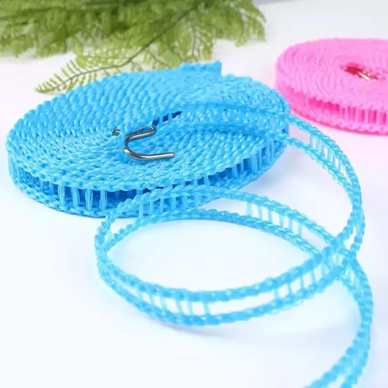 Portable Outdoor Anti-Skid Clothes Hanging Rope Line