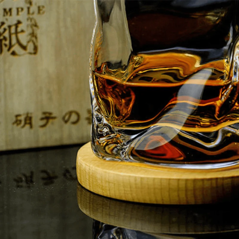 Verre à Whisky Japonais - Design Froissé Unique