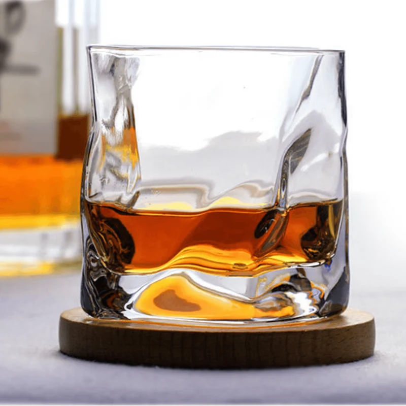 Verre à Whisky Japonais - Design Froissé Unique
