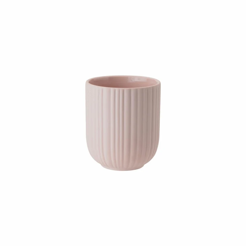Knabstrup Tasse Verda, Kaffeebecher, Steinzeug, Soft Rose, 250 ml, K1500-5