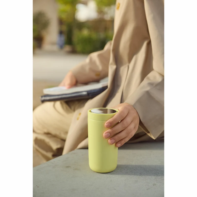 Stelton Thermobecher To Go Click, Stahl, Kunststoff, Laevis, 400 ml, 685-49